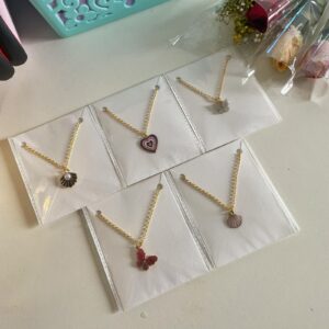 5 Charm Necklaces Combo